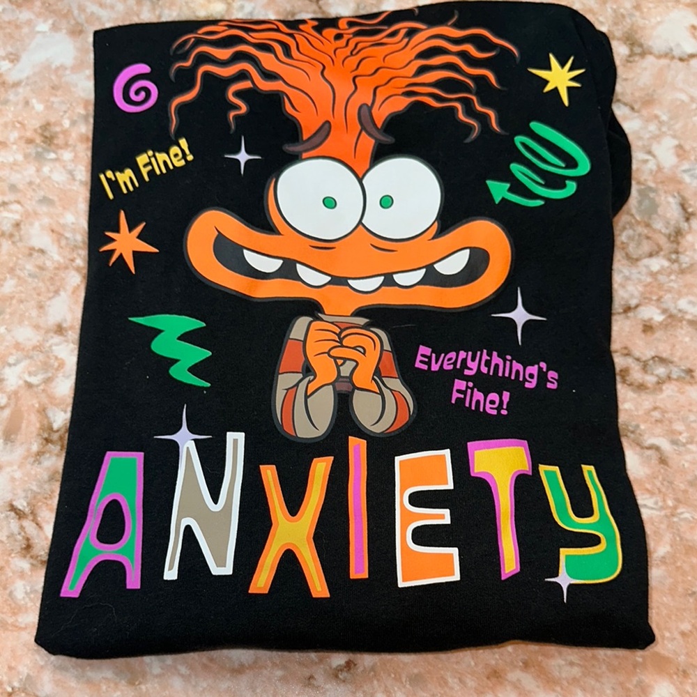 Inside Out 2 Disney/Pixar Anxiety Shirt